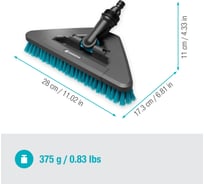 Щетка с жесткой щетиной треугольная Gardena Cleansystem 18814-20.000.00