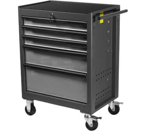 Инструментальная тележка Inforce 5 ящиков 755х465х935 06-01-21 1