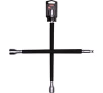 Ключ балонный (балонник) Smartbuy, 400 мм, 17/19/21 мм + квадрат 1/2, Tools SBT-CW-400P1
