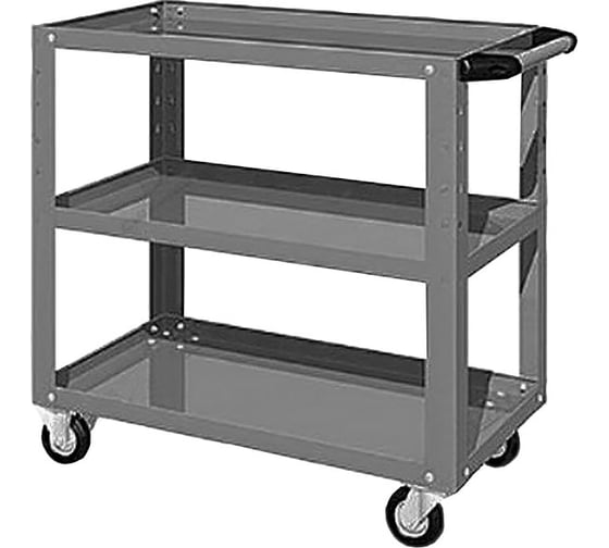 Тележка инструментальная открытая FERRUM 02.230L-7046 950х486х840, 3 полки В0000000207626