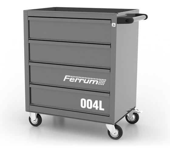 Тележка инструментальная с 4 ящиками FERRUM 02.004L-7046