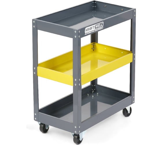 Тележка с 3 полками KraftWell KRW-T3GL