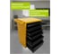 Тележка ILIKPRO Рокки 42, 6 ящиков, жёлто-чёрная 1021-9005 RSBV-42.550.350.1021-9005 4