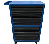 Тележка ILIKPRO Рокки 80, 8 ящиков, сине-чёрная 5010-9005 RSBV-80.550.350.5010-9005