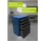 Тележка ILIKPRO Рокки 80, 8 ящиков, сине-чёрная 5010-9005 RSBV-80.550.350.5010-9005 4