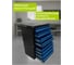 Тележка ILIKPRO Рокки 80, 8 ящиков, чёрно-синяя 9005-5010 RSBV-80.550.350.9005-5010 4