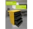Тележка ILIKPRO Рокки 23, 5 ящиков, чёрно-жёлтая 9005-1021 RSBV-23.550.350.9005-1021 4
