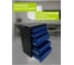 Тележка ILIKPRO Рокки 23, 5 ящиков, чёрно-синяя 9005-5010 RSBV-23.550.350.9005-5010 4