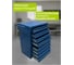 Тележка ILIKPRO Рокки 80, 8 ящиков, синяя 5010 RSBV-80.550.350.5010 4