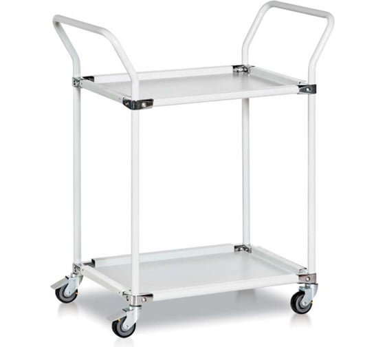 Транспортная тележка Viking 470х990х840мм ТТ-02 ESD RAL7035