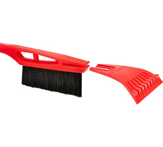 Щетка для снега SKYWAY 44см cъемный скребок ручка soft touch S07801028