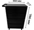 Тележка ILIKPRO Билли 04, 4 ящика, чёрная 9005 SSB-04.855.678.9005 1