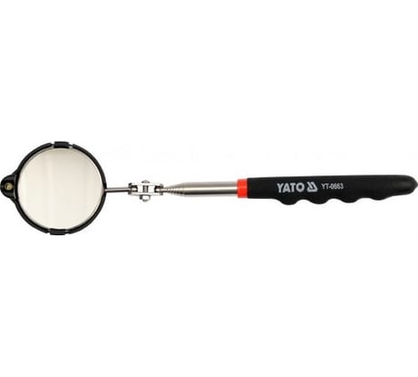 Телескопическое инспекционное зеркало YATO с подсветкой YT-0663