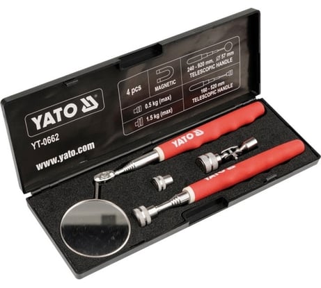 Проверочный набор YATO держатель и зеркало YT-0662