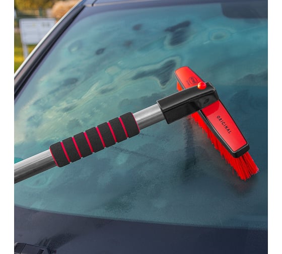 Щетка Heyner со скребком и телескопической ручкой 68-110 см XL 995200