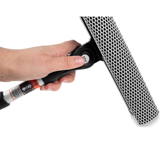 Стеклоочиститель Heyner с ал. ручкой 25 см, двухстронняя щетка 20 см 407420