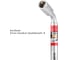Телескопический баллонный ключ Heyner 17/19; 21/23 max до 53 см 417100 3