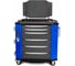 Инструментальная тележка Toollbox с экраном серии premium ТВР-6 RAL 5005 1