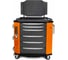 Инструментальная тележка Toollbox с экраном серии premium ТВР-6 RAL 2008 1