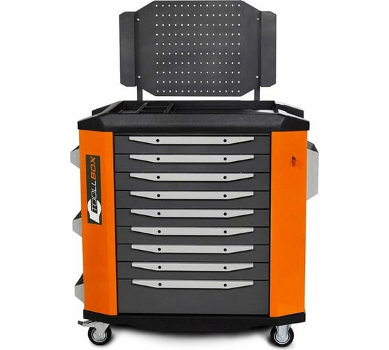 Инструментальная тележка Toollbox с экраном серии premium ТВР-9 RAL 2008