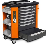Инструментальная тележка Toollbox с экраном серии premium ТВР-8 RAL 2008
