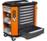 Инструментальная тележка Toollbox с экраном серии premium ТВР-8 RAL 2008 1