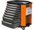Инструментальная тележка Toollbox с экраном серии premium ТВР-8 RAL 2008 4
