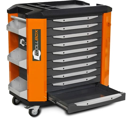 Инструментальная тележка Toollbox с экраном серии premium ТВР-10 RAL 2008