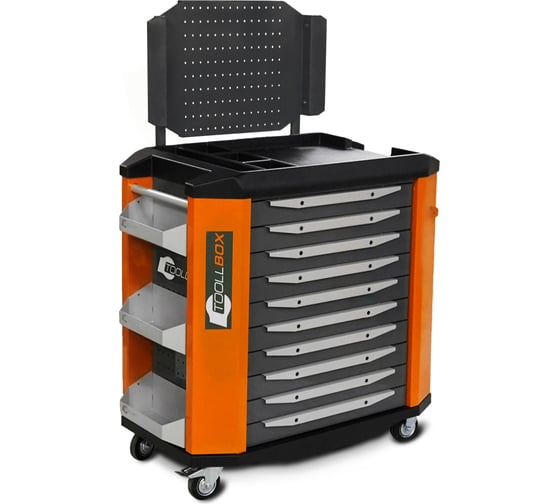 Инструментальная тележка Toollbox с экраном серии premium ТВР-10 RAL 2008
