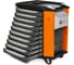 Инструментальная тележка Toollbox с экраном серии premium ТВР-10 RAL 2008 3