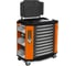 Инструментальная тележка Toollbox с экраном серии premium ТВР-10 RAL 2008 4