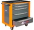 Инструментальная тележка Toollbox с центральным замком серии standart TBS-5 RAL 2008 2