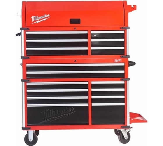 Инструментальная тележка Milwaukee 46", 117 см, 10 полок 4932478852 1