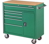 Инструментальная тележка Sata 1035x457x897 8 лотков 1 ящик 95109