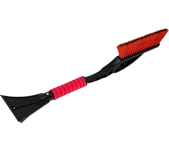 Щетка для снега LIMROY OSLO hotgrip со скребком, теплая ручка, 57 см LR-11006