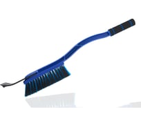 Щетка для снега LIMROY Альпийка со скребком, теплая ручка, 65 см LR-11008