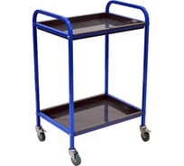Тележка для инструментов Zatesov две полки, открытая TT-02-BLUE