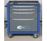 Инструментальная тележка Toollbox с центральным замком серии standart TBS-4 RAL 5005 2