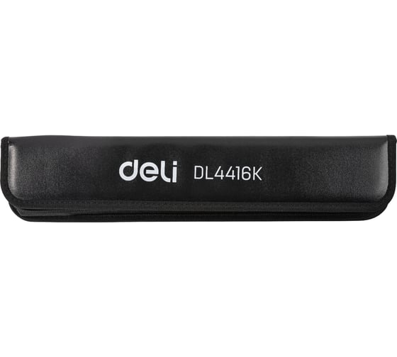 Крестообразный баллонный гаечный ключ DELI dl4416k 1/2" 17, 19, 21, 23 мм, материал Cr-V, противоскользящая ручка, сумка на молнии 104487