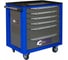 Инструментальная тележка Toollbox с центральным замком серии standart T BS-6 RAL 5005 1