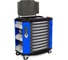 Инструментальная тележка Toollbox с экраном серии premium ТВР-10 RAL 5005 1