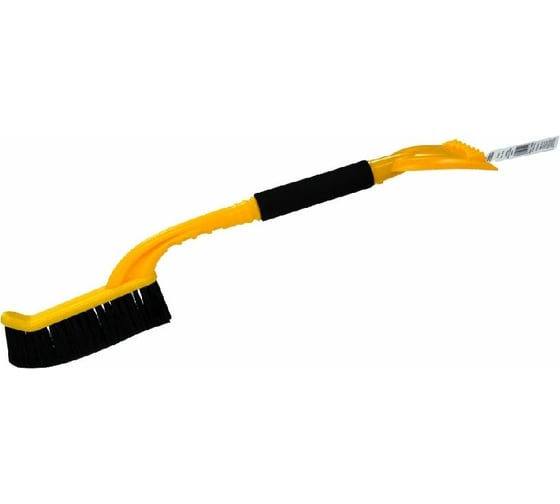 Щетка для снега и льда VETTLER 65 см, мягкая ручка, цвет желтый VESB11 1