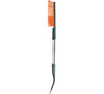Щетка для снега LI-SA ls281 оранжево-зеленая, со съемным скребком, 76 см 47013