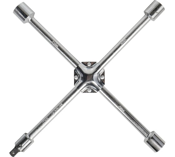 Баллонный крестовой усиленный ключ Airline PRO 17x19x21x23x1/2", 400 мм ATAB005
