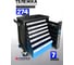 Тележка инструментальная Forsage 7 ящиков, 274 предмета F-55300(51381) 2