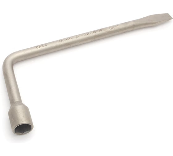 Баллонный ключ Дело Техники кованый L-образный 19мм 530019 1