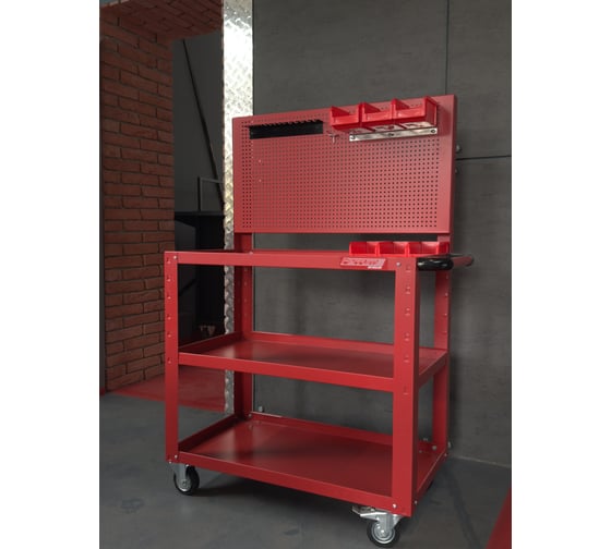 Тележка открытая FERRUM 3 полки 02.230L-3000