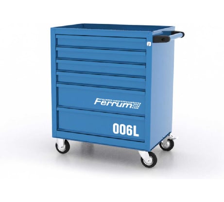 Тележка инструментальная FERRUM с 6 ящиками 02.006L-5015