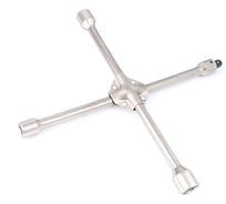 Баллонный ключ Дело Техники крестовой усиленный 17×19×21×22мм с переходником 19 мм×1/2" 531222