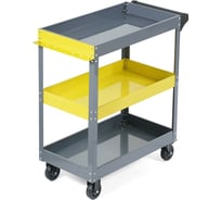 Инструментальная тележка KraftWell с 3 открытыми полками KRW-T3G